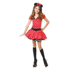 Miss Mouse Child Costume & Headpiece