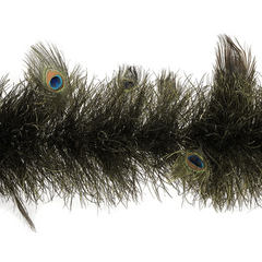 Natural Peacock Feather Boa