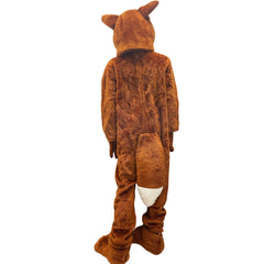 Smiley Fox Mascot Adult Costume