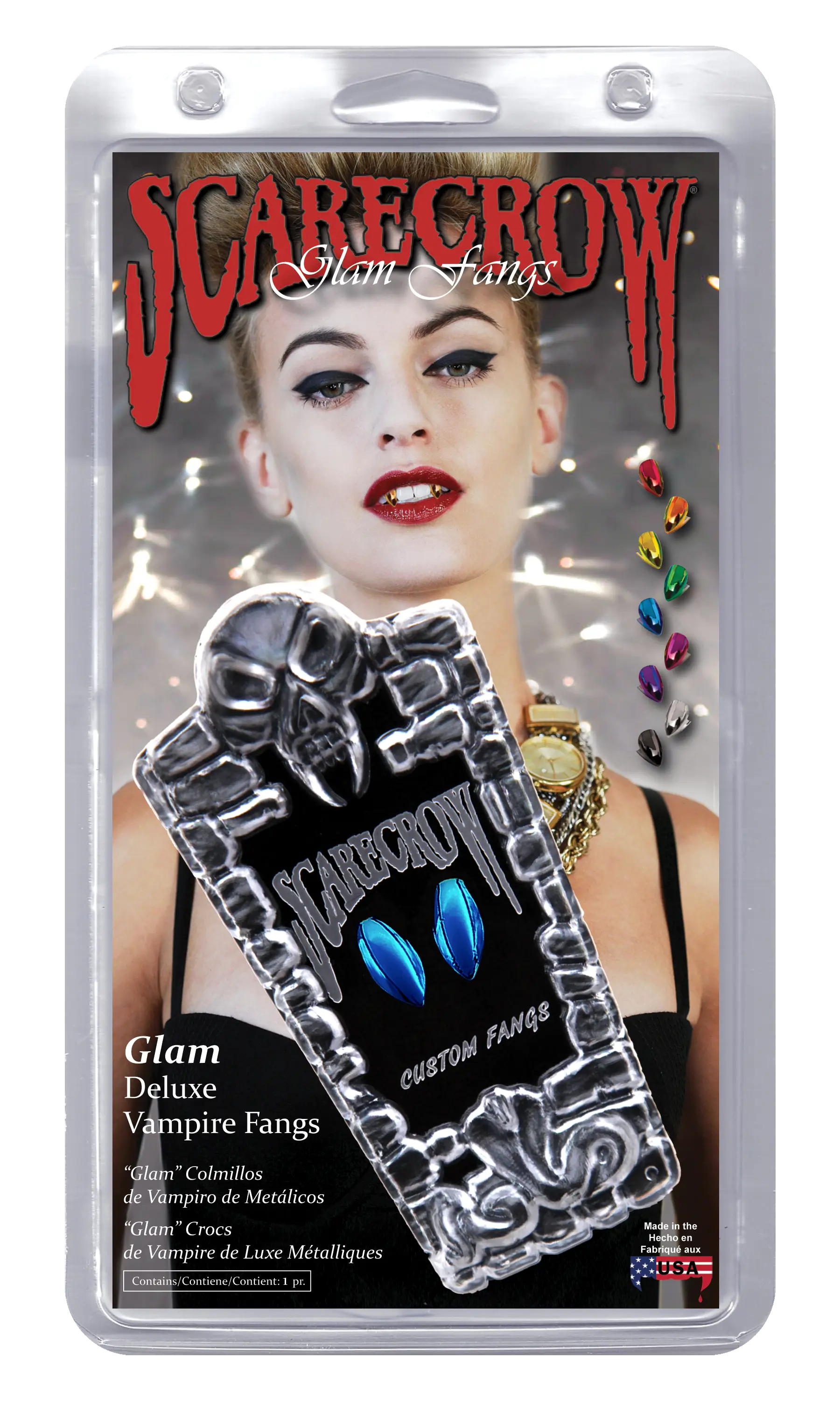 Classic Glam Chrome Fangs