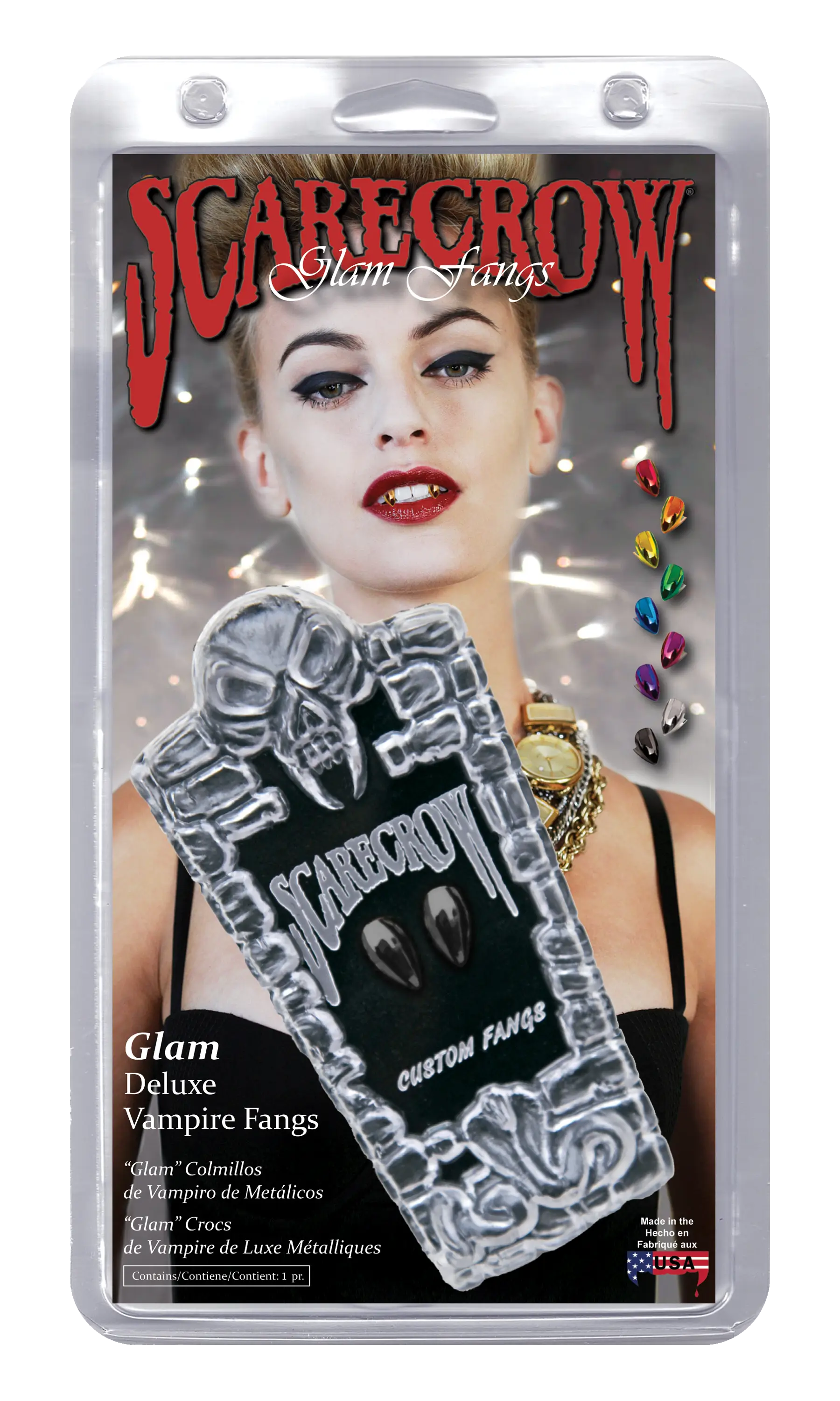 Classic Glam Chrome Fangs