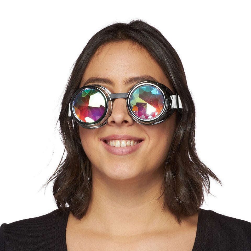 Festival Steely Kaleidoscope Goggles