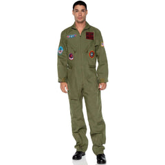 Top Gun Men's Fighter Pilot Flight Suit Adult Costume