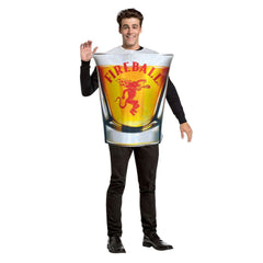 Fireball Whiskey Shot Glass Adult Costume