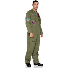 Top Gun Men's Fighter Pilot Flight Suit Adult Costume