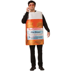 RX Marijuana Pill Bottle Blue Dream Adult Costume