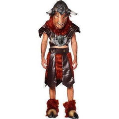 Premium Minotaur Adult Costume & Full Mask