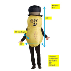 Planters Mr. Peanut Inflatable Adult Costume