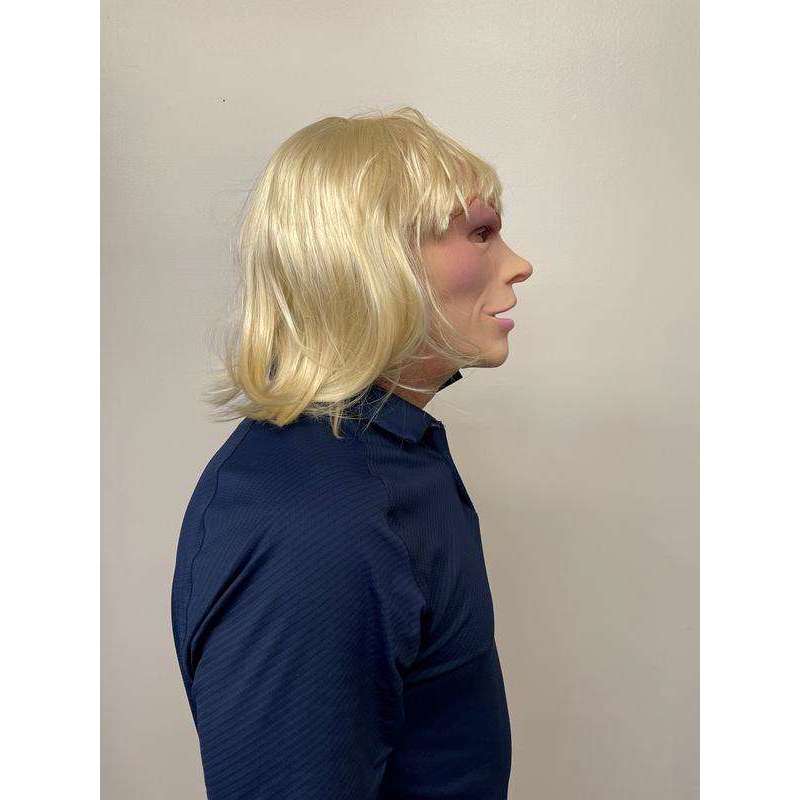 Bitchy Karen Blonde Snob Latex Mask