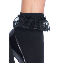 Lace Ruffle Anklet Socks