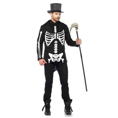 Bone Daddy Skeleton Men's Costume