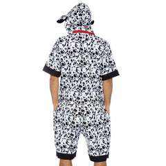 Dalmatian Dog Adult Pajama Costume