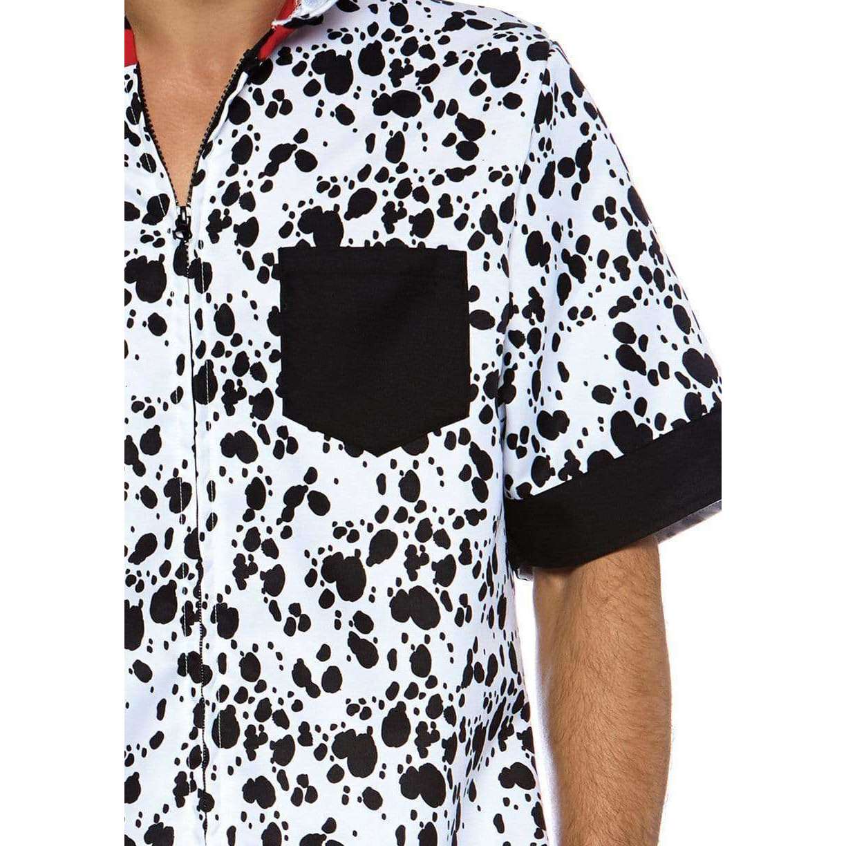 Dalmatian Dog Adult Pajama Costume