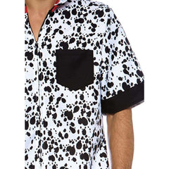 Dalmatian Dog Adult Pajama Costume