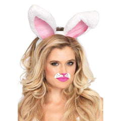 Plush Bunny Ears Headband