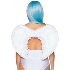 Marabou Trimmer White Feather Angel Wings