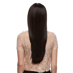 Long Straight Dahlia Middle Part Wig