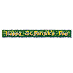 Happy St. Patrick's Day Fringe Banner