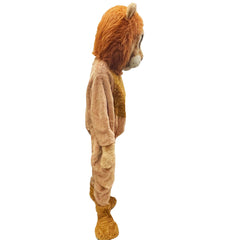 Courageous Lion Mascot Adult Costume