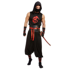 Red Dragon Ninja Adult Costume