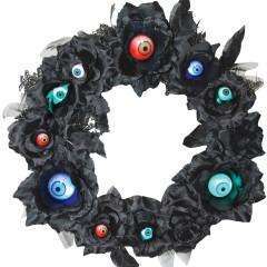 Light Up Eyeball Wreath