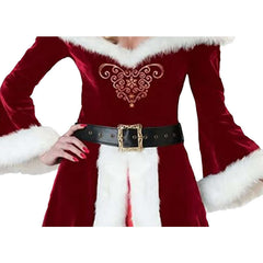 Premium Mrs. Claus Crimson Velvet Women's Costume