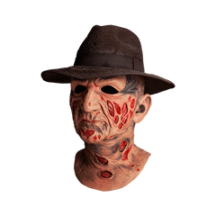 A Nightmare on Elm Street Deluxe Freddy Krueger Mask & Fedora Hat