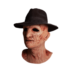 A Nightmare on Elm Street 2: Freddy's Revenge Deluxe Freddy Krueger Mask & Fedora Hat