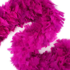 6 Foot Turkey Feather Boa Very Berry