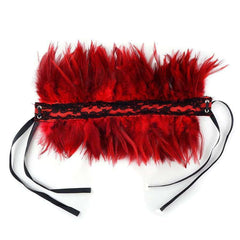 Red Feather Choker