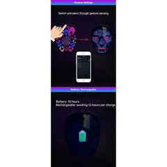 Refacer Face Swapping Digital LED Mask w/ App Controller