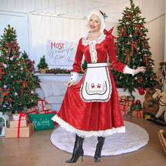 Classic Mrs. Claus Adult Costume