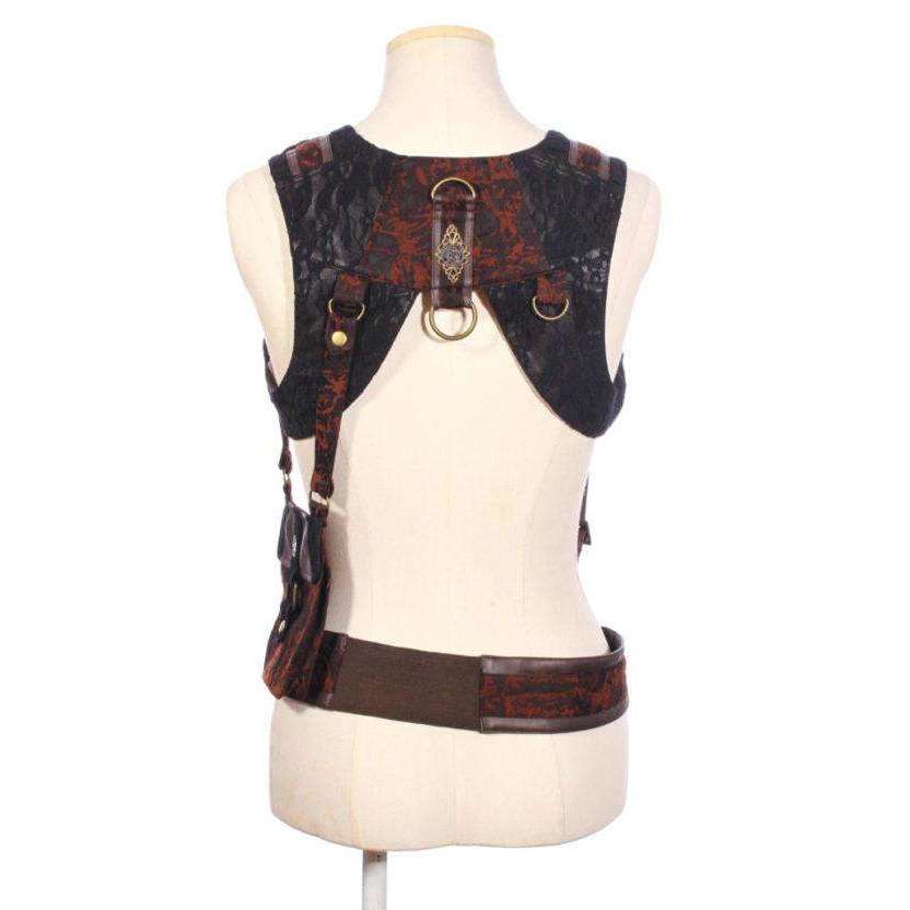 Steampunk Pouch Harness