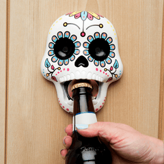 Sugar Skull Bottle Opener