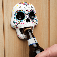 Sugar Skull Bottle Opener