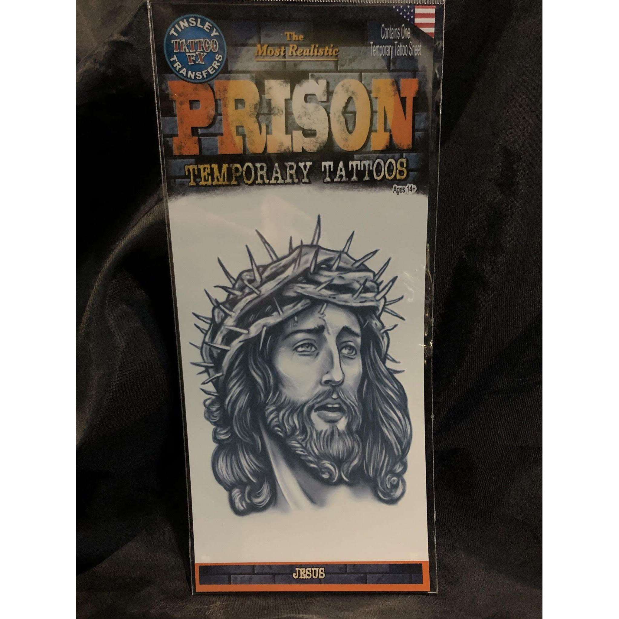 Tinsley Prisoner Temporary Tattoo Transfers