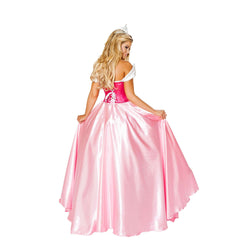 Perfect Pink Princess Aurora Dress Adult Costume