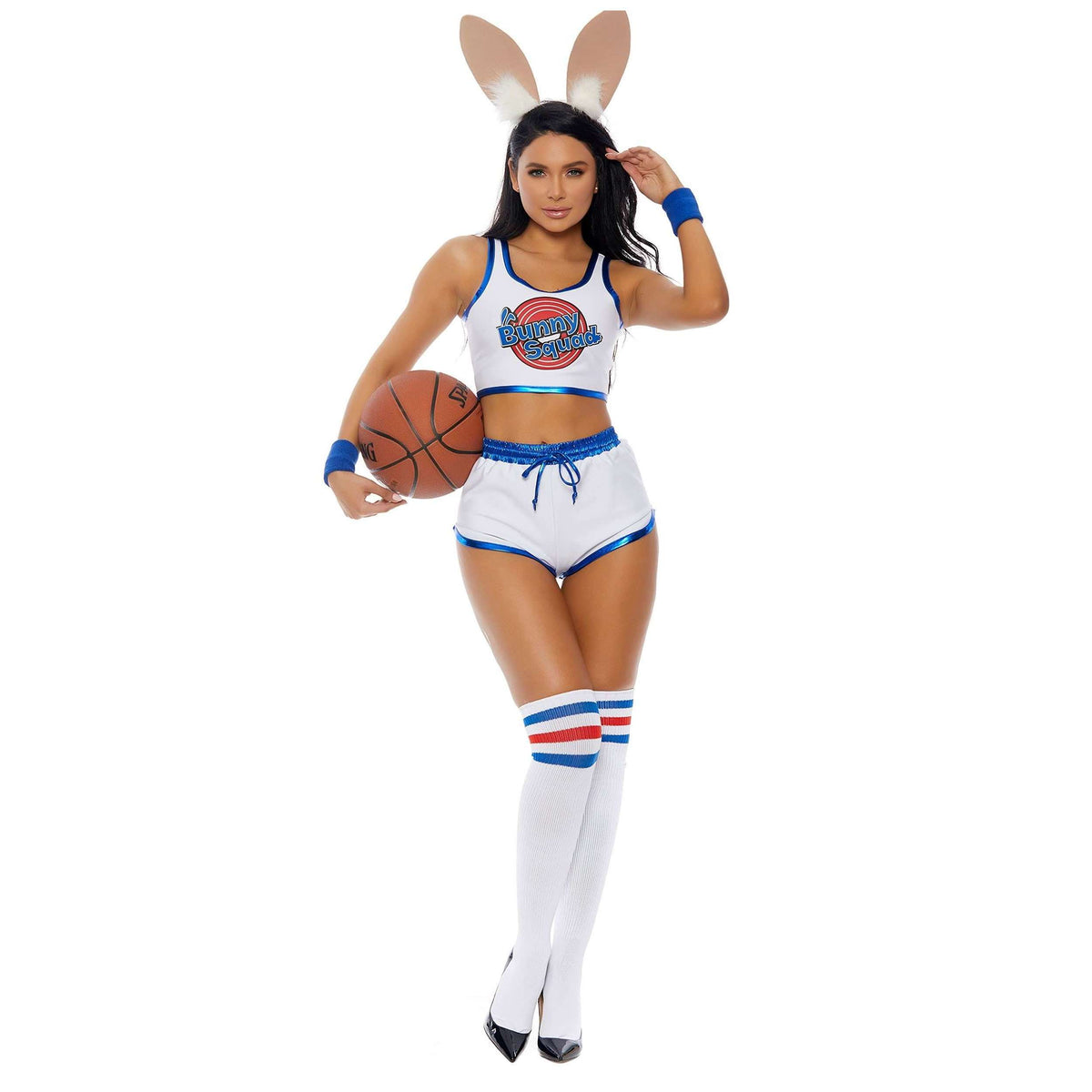 Bunny Squad Sexy Basketball Uniform Adult Costume