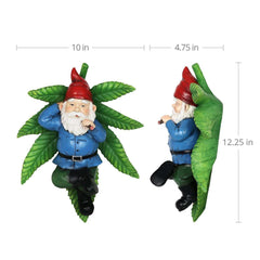 Good Time Ganja Lounging LED Gnome